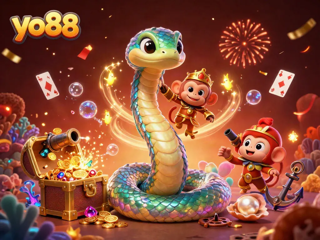Experience exciting gameplay at yo88 with colorful treasure and thrilling casino adventures.