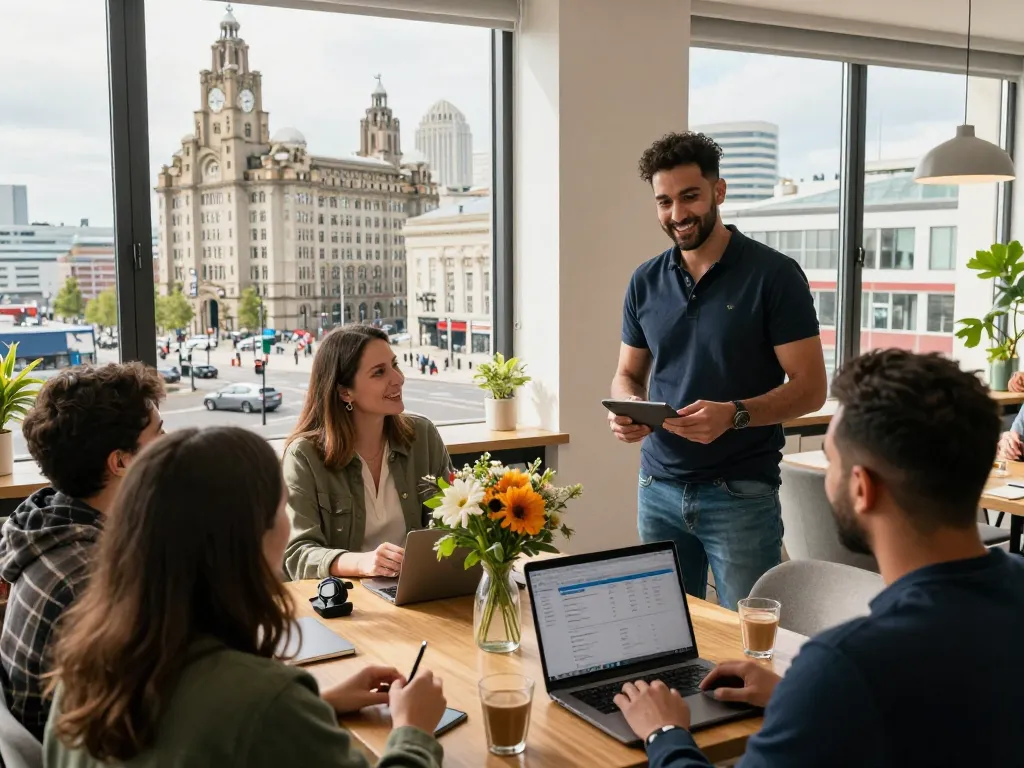 Experience exceptional airbnb management liverpool with local expert Omar hosting guests in a stylish waterfront apartment.