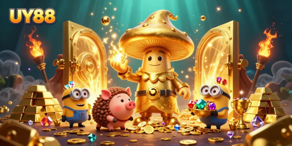 Engage with UY88's magical casino world, where treasures abound and excitement soars.