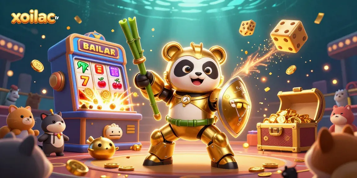 Xoilac TV attracts players with dynamic 3D casino elements and engaging gambling visuals.